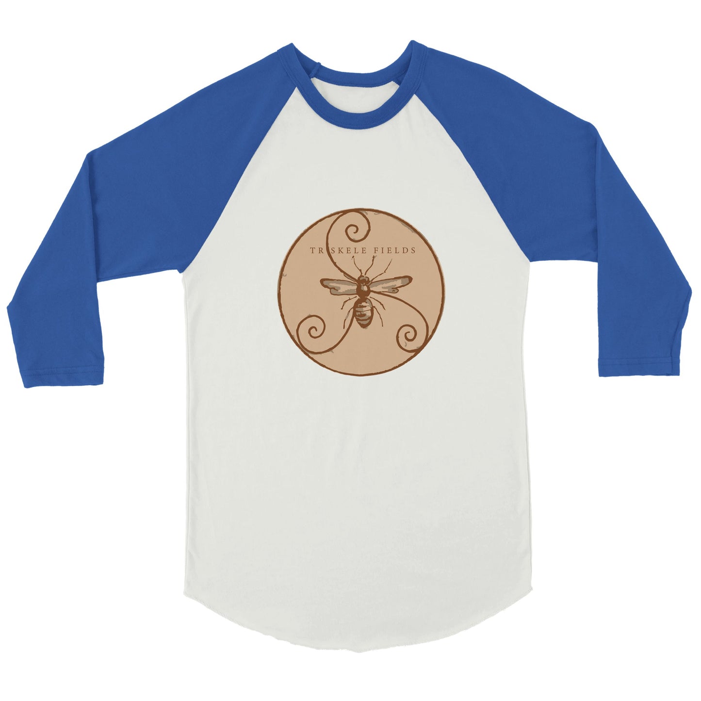 Unisex 3/4 sleeve Raglan T-shirt