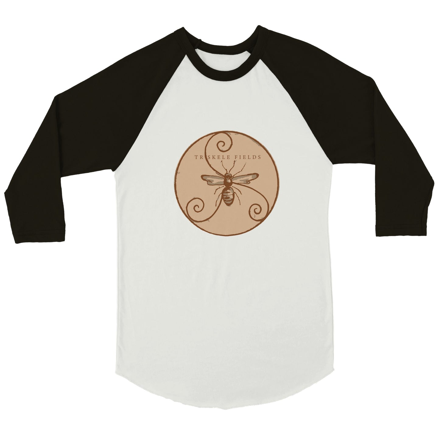 Unisex 3/4 sleeve Raglan T-shirt